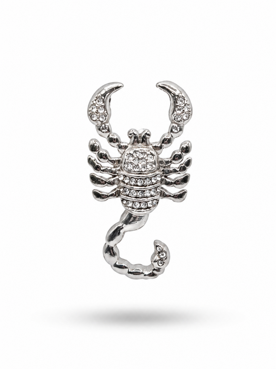SCORPION – Orecchino N7 Argento con Pietre